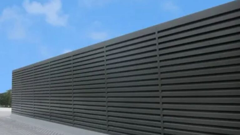 acoustic louvers noise reduction