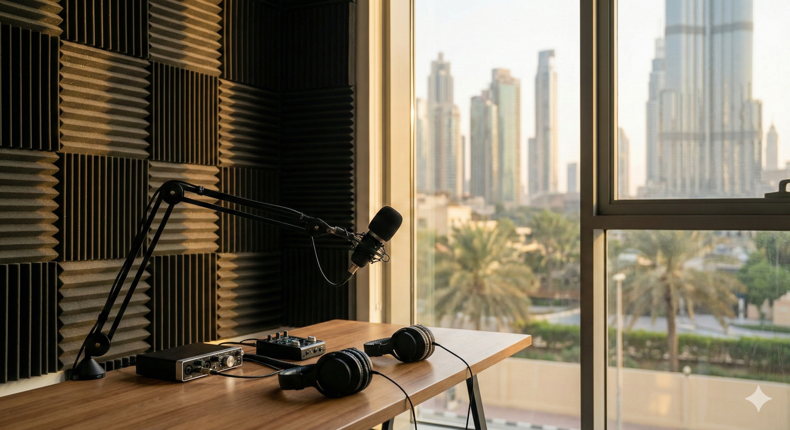 Home Podcast Studio Acoustics