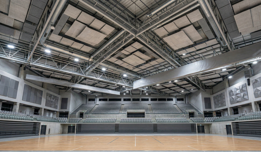 Sports Hall Acoustics UAE Improve Indoor Arena Sound